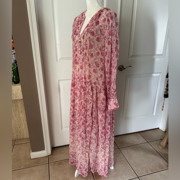 Free People See It Through Floral Maxi Dress - Picture 14 of 17
